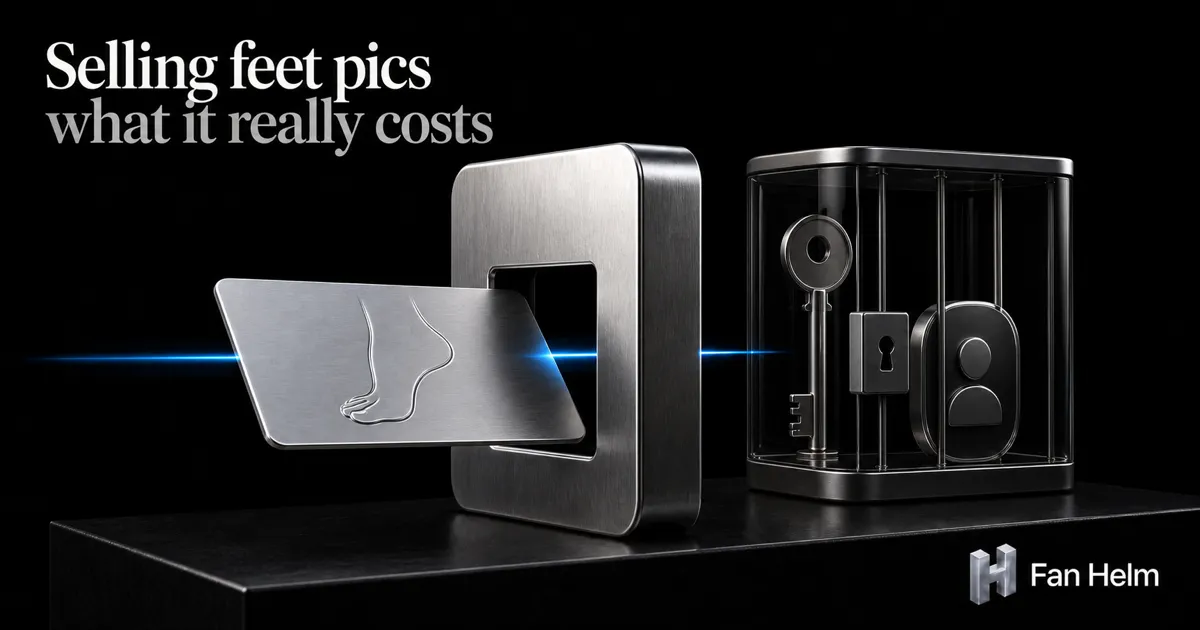 A marketplace toll accepts a photo sale while the buyer-relationship key stays locked behind the platform wall
